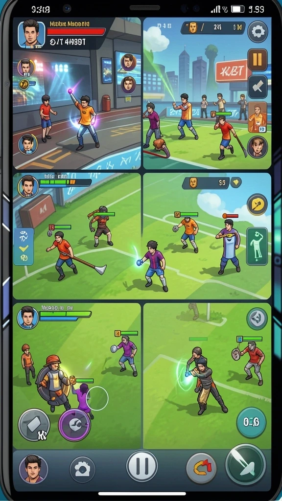 Mode permainan multiplayer yang seru.