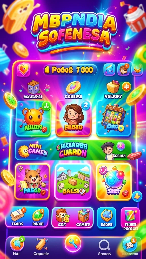 Tampilan utama aplikasi 7SVIP yang menarik.