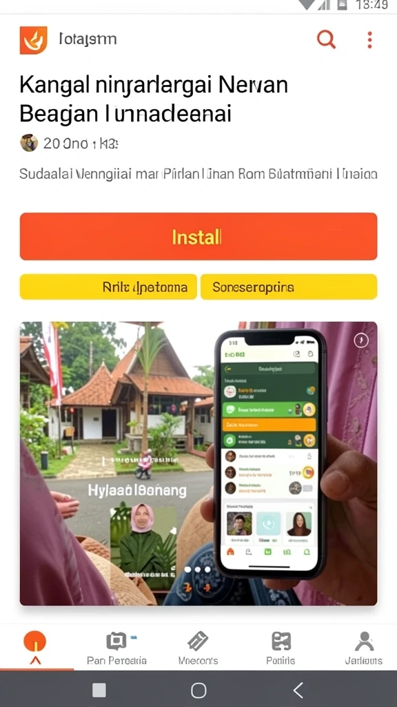 Event menarik dengan hadiah seru.