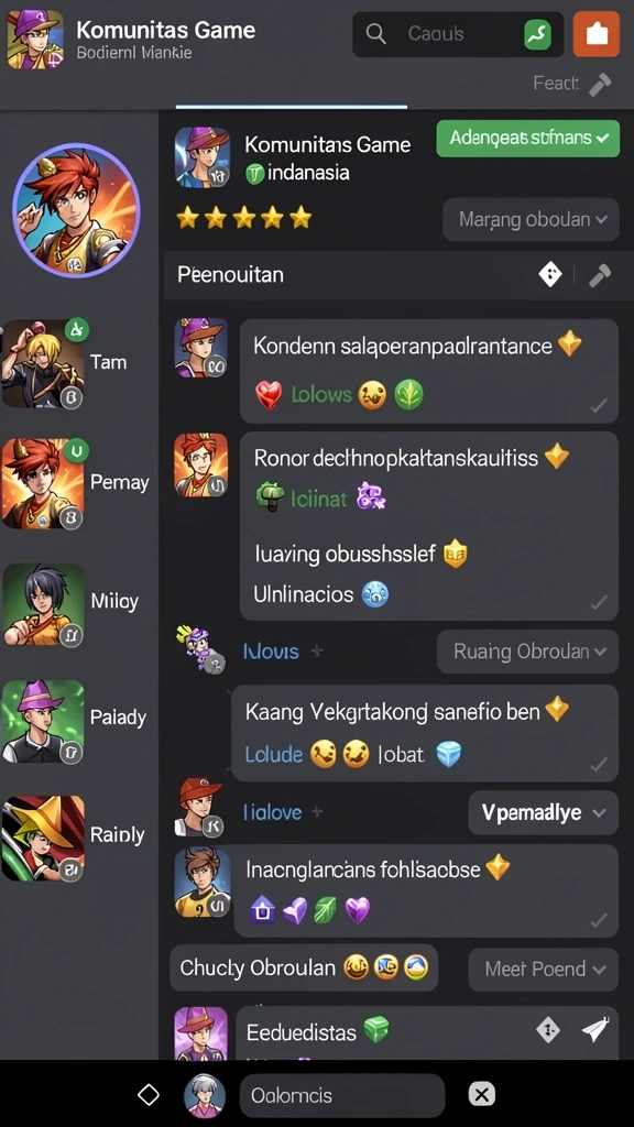 Tangkapan layar menampilkan aksi seru dalam permainan.
