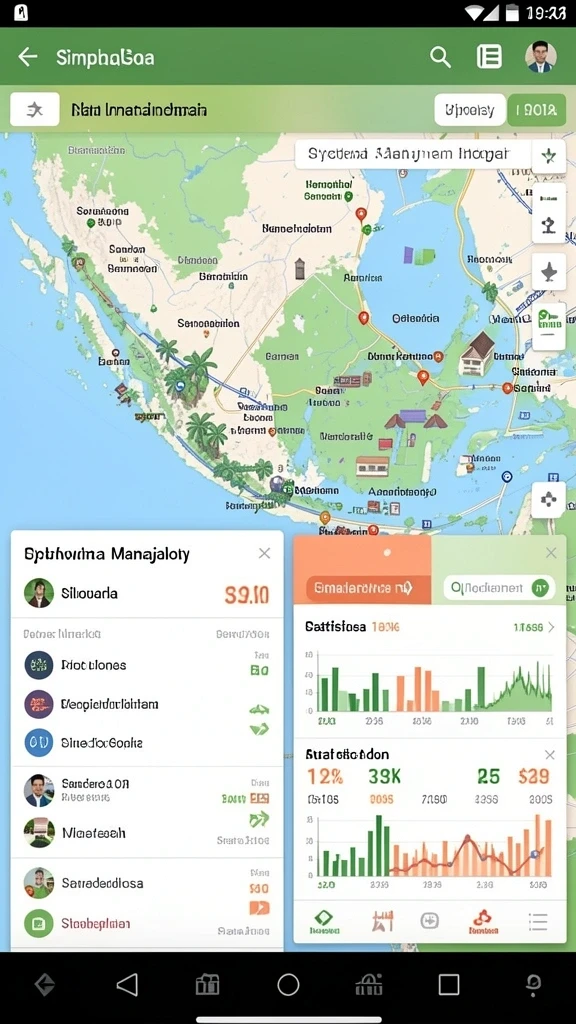 Tampilan antarmuka yang bersih dan menarik.
