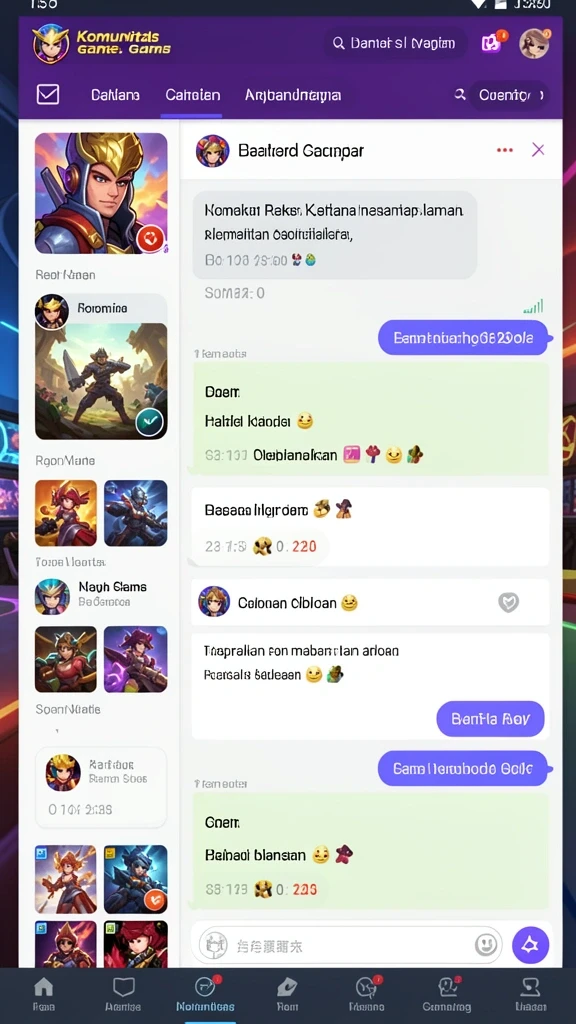 Grafis berkualitas tinggi yang memukau mata.