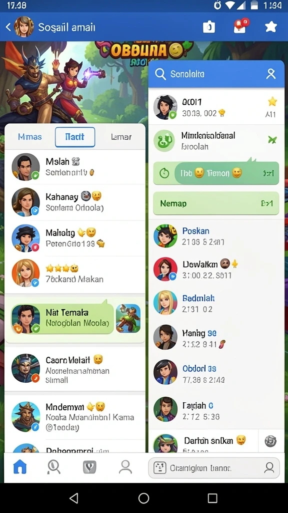 Karakter yang beragam dengan kemampuan unik.