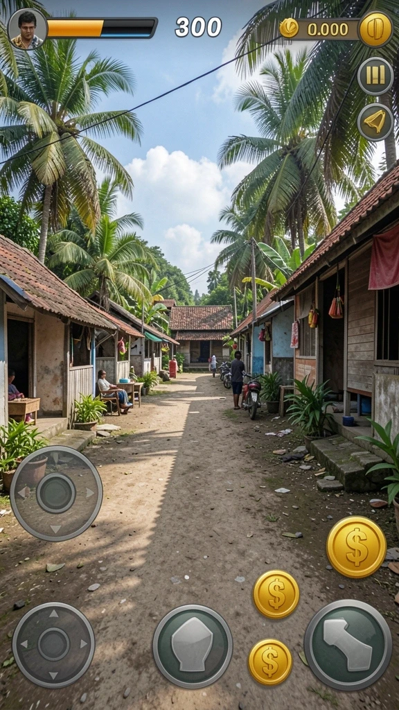 Tampilan grafis yang menawan dari dunia C789.