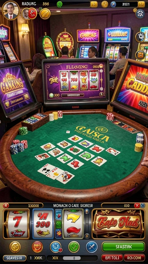 Tangkapan layar menampilkan fitur leaderboard yang kompetitif.