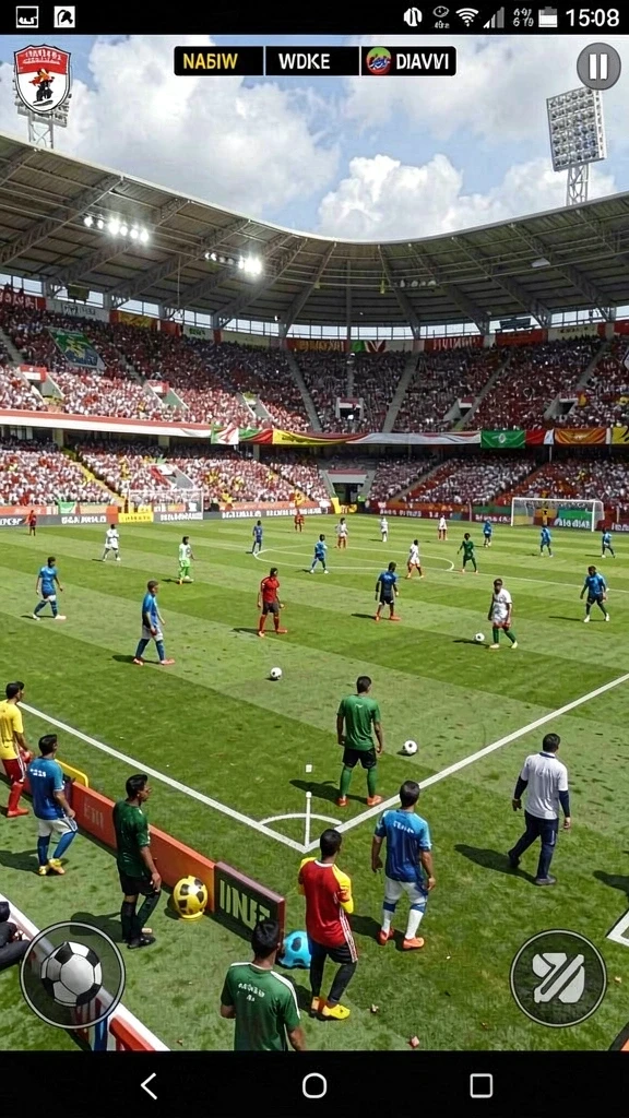 Momen seru saat menyelesaikan misi.