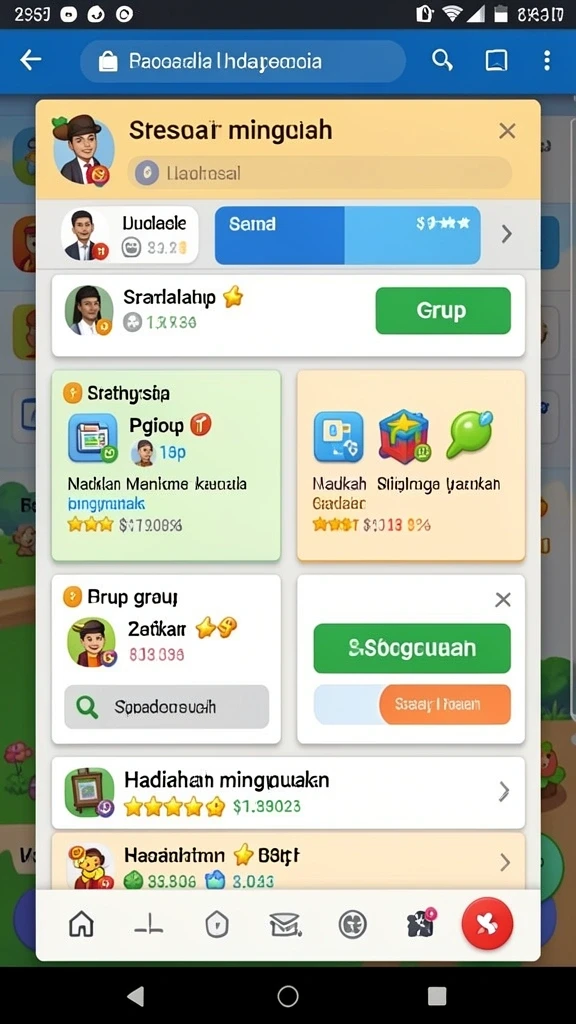 Screenshot menunjukkan karakter utama dalam aksi.