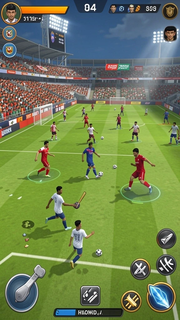 Berbagai mode permainan yang menarik dan menantang.
