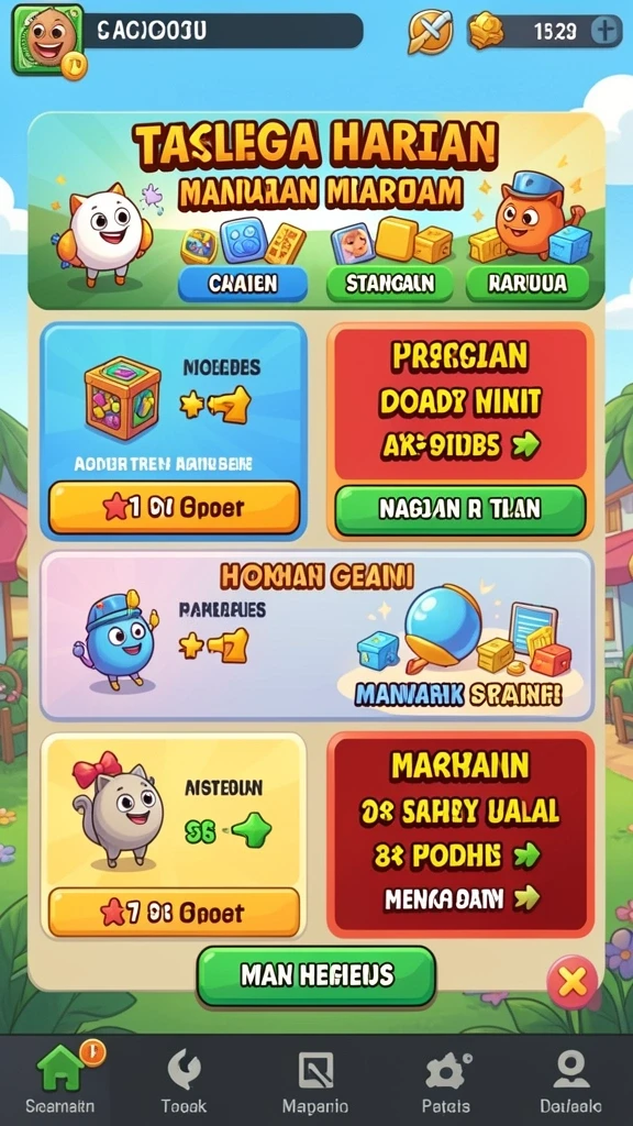 Mini-game yang menghibur dan menantang.