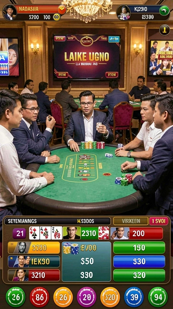 Screenshot menunjukkan variasi permainan yang tersedia di IDAGAME.