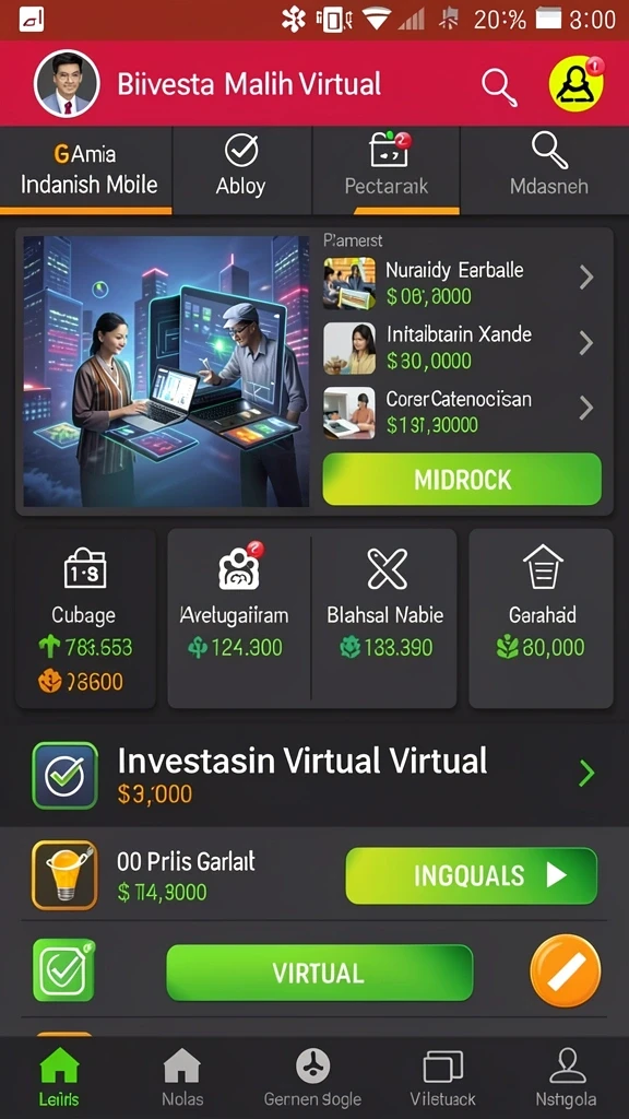 Tampilan antarmuka yang menarik dan ramah pengguna.