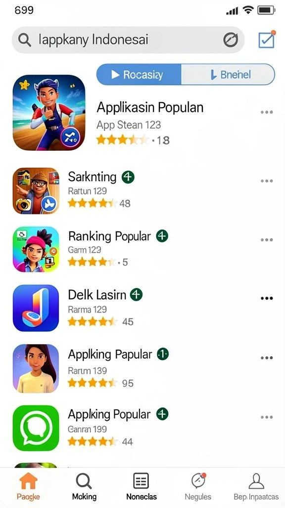 Fitur misi harian yang menantang dan bermanfaat.