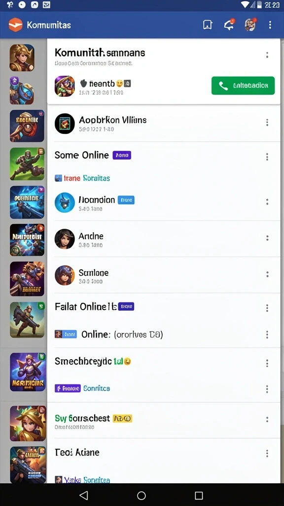 Tampilan antarmuka yang user-friendly dan intuitif.