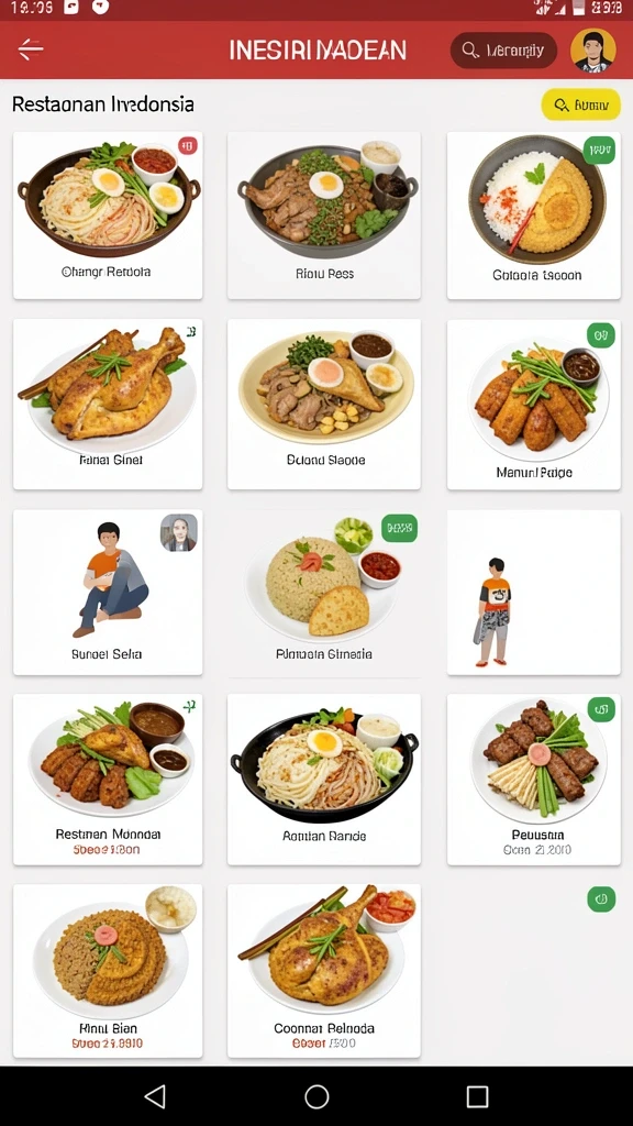 Menu pengaturan yang mudah diakses.