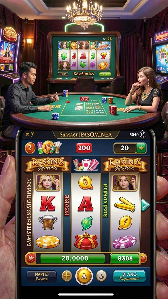 Karakter menarik yang dapat dimainkan.