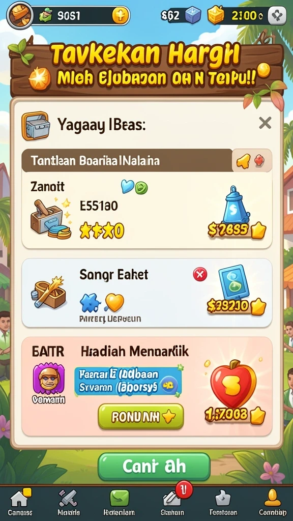 Event spesial yang membuat permainan semakin seru.