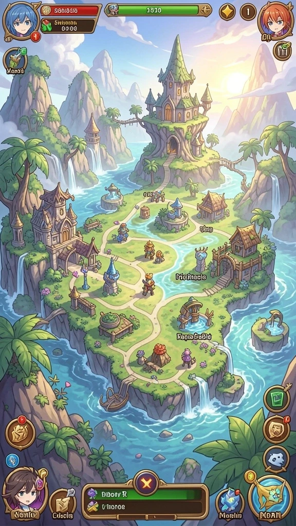 Layar permainan KINGSLOT yang penuh warna dan menarik.