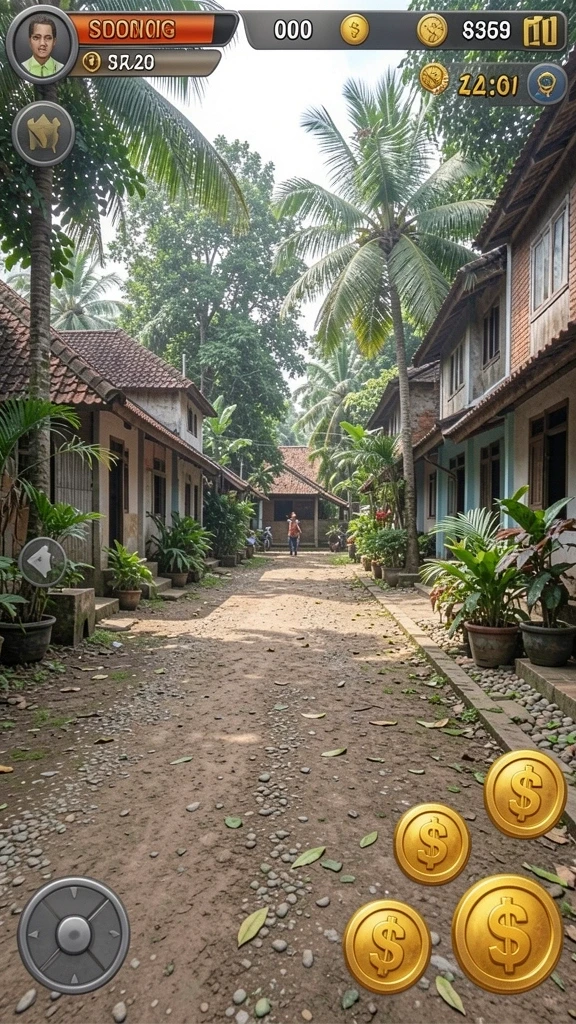 Karakter yang dapat disesuaikan sesuai dengan keinginan pemain.