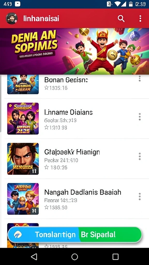Tampilan utama LENGKAP777 dengan antarmuka yang intuitif.