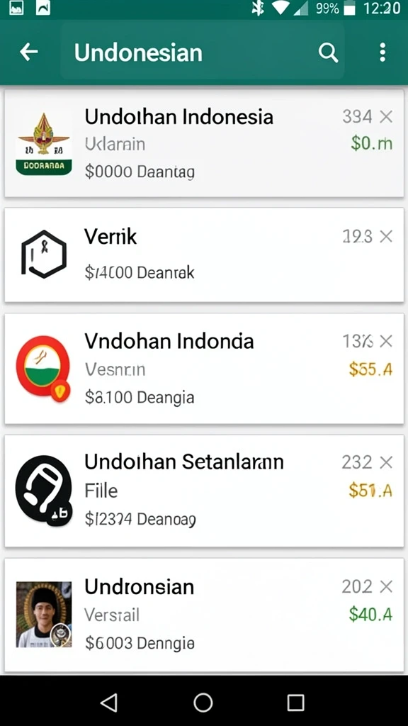 Tampilan antarmuka yang menarik dan user-friendly.
