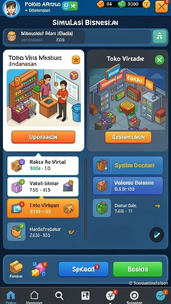 Tampilan antarmuka MAMIBET yang menarik dan mudah digunakan.