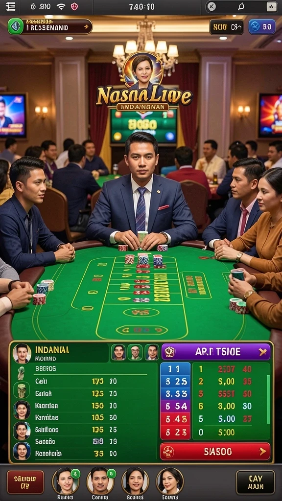 Tampilan antarmuka utama yang menarik dan user-friendly.