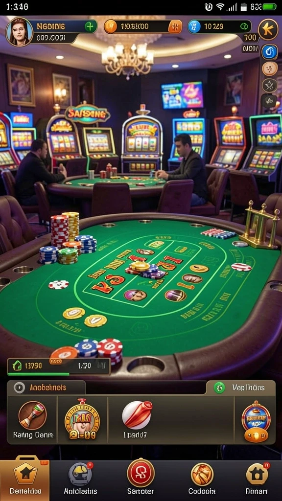 Aksi seru dalam memainkan game ORISTOTO.