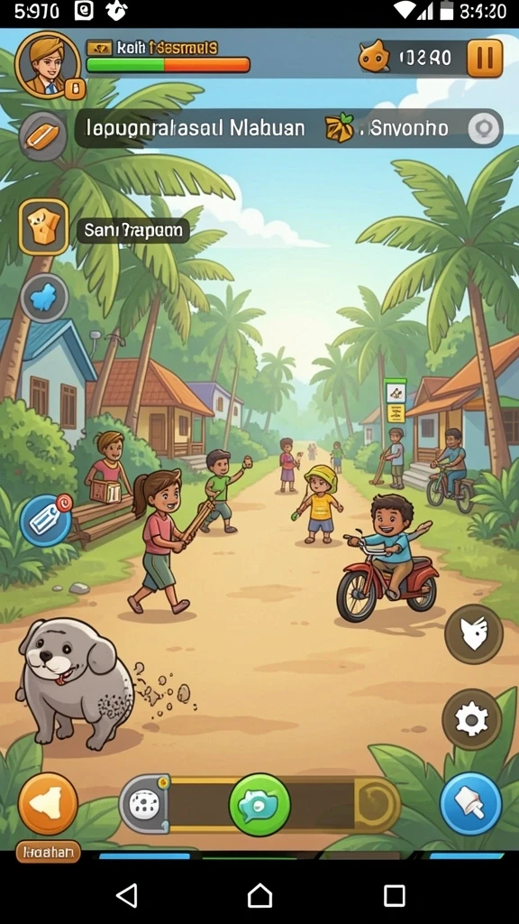 Karakter yang unik dan menarik untuk dipilih.