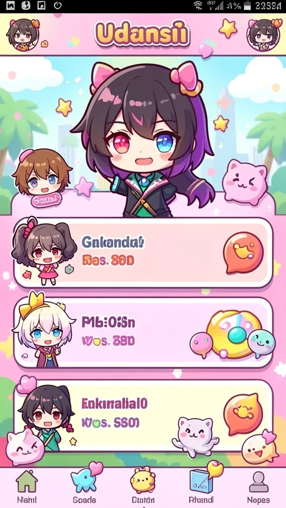 Screenshot menunjukkan aksi seru dalam game P200M.