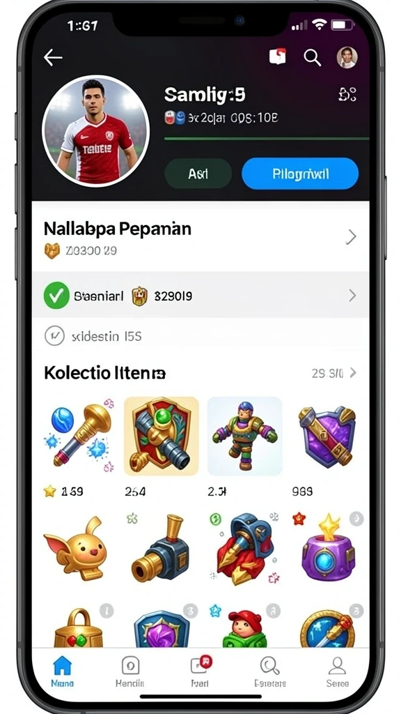 Fitur permainan yang beragam dan menantang.