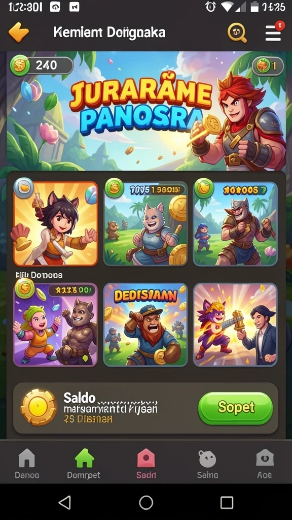 Karakter baru dengan desain yang unik dan menarik.