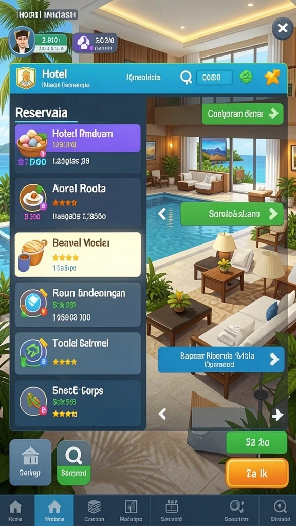 Fitur bonus yang menambah keseruan permainan.