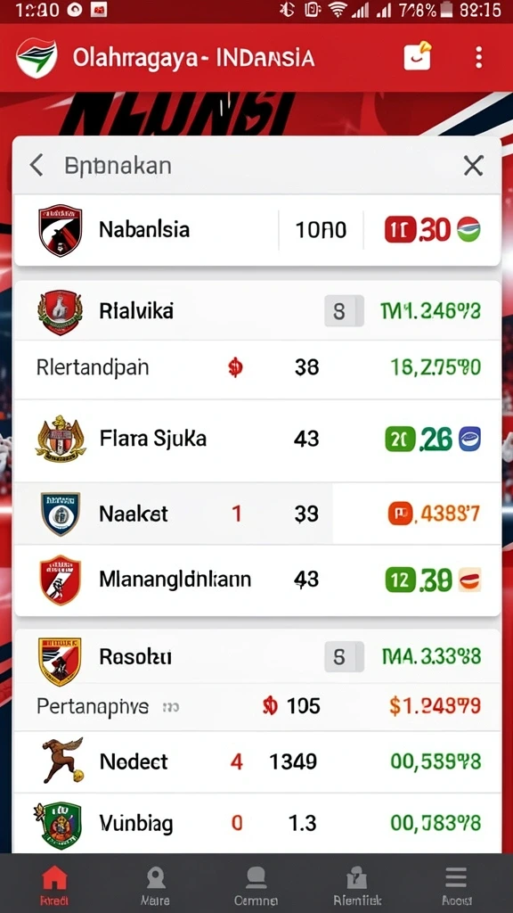 Tampilan antarmuka yang user-friendly.
