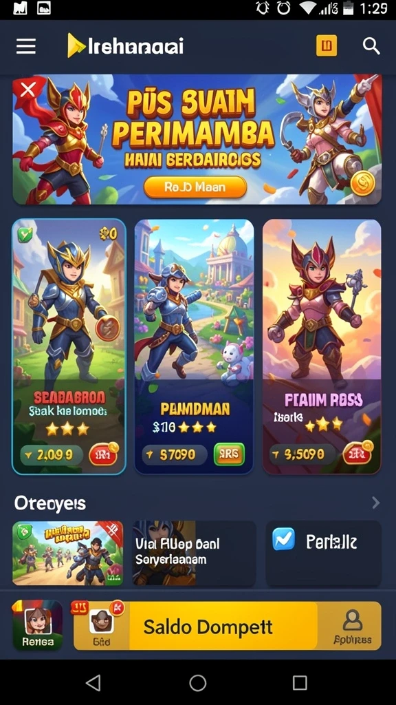Karakter yang beragam dan menarik untuk dimainkan.