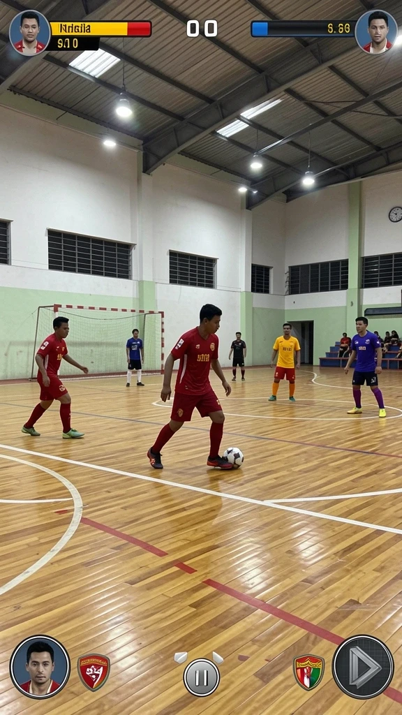 Tampilan antarmuka pengguna yang menarik.