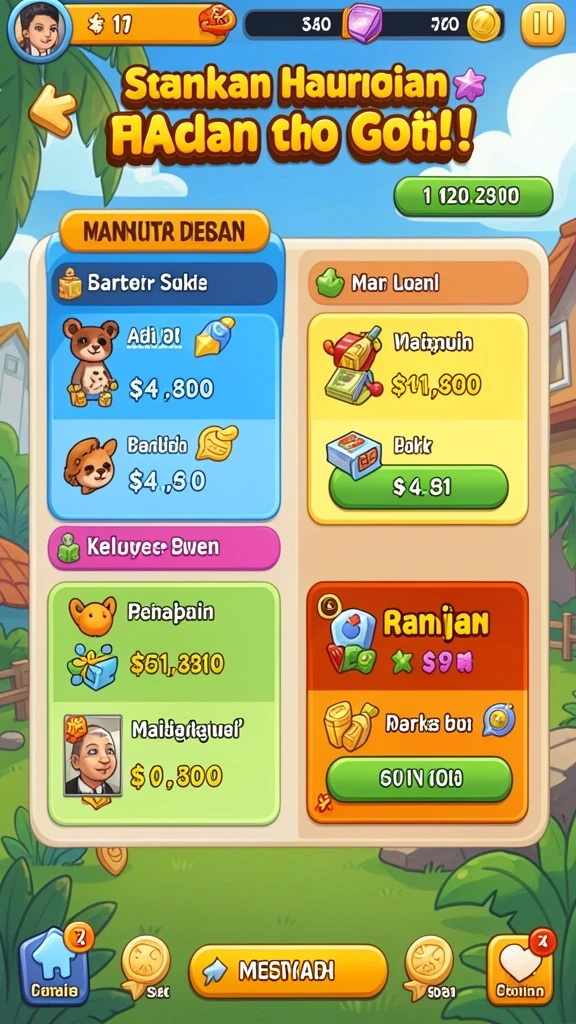 Beragam pilihan permainan taruhan menarik.
