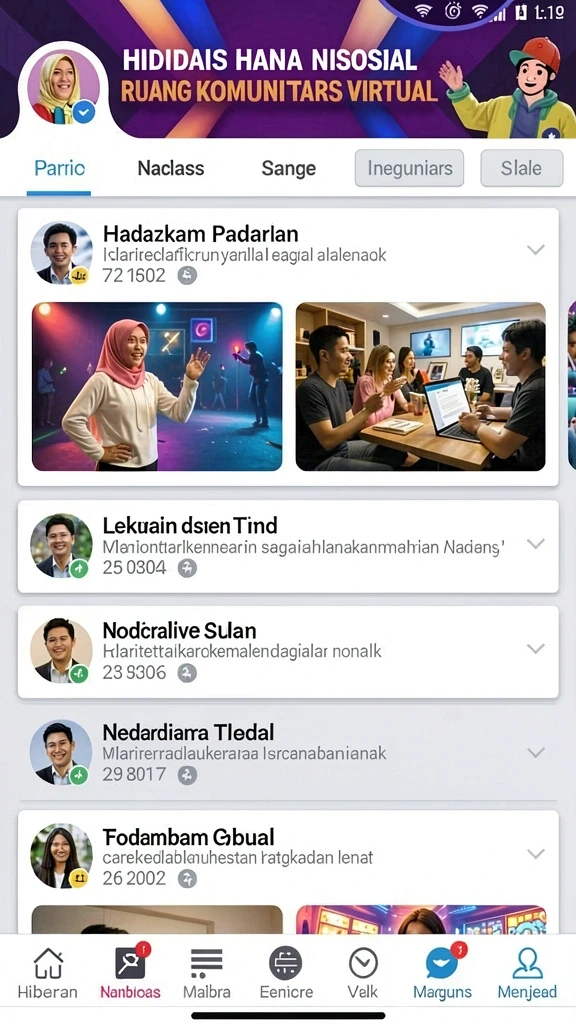 Tampilan antarmuka pengguna yang menarik dan mudah dinavigasi.