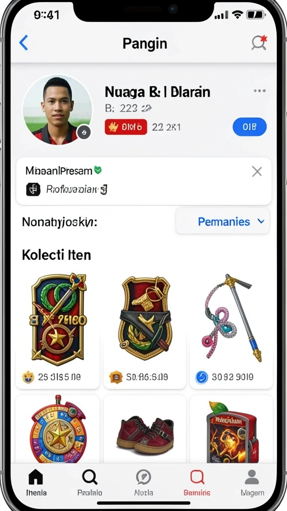 Antarmuka pengguna yang menarik dan mudah dinavigasi.