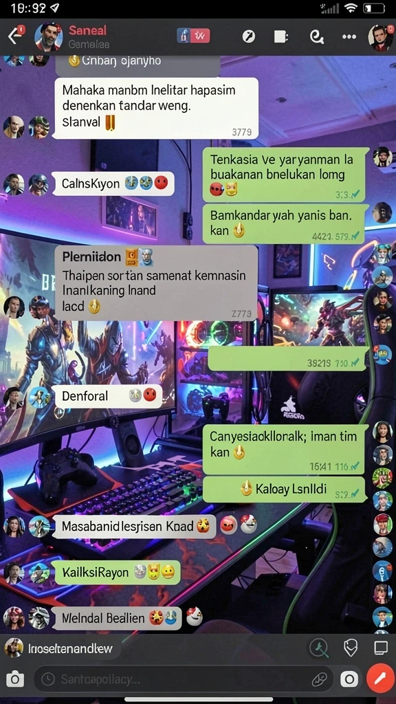 Berbagai karakter unik yang bisa dipilih.