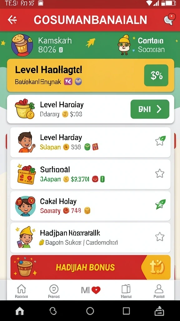 Tampilan antarmuka yang menarik dan mudah digunakan.