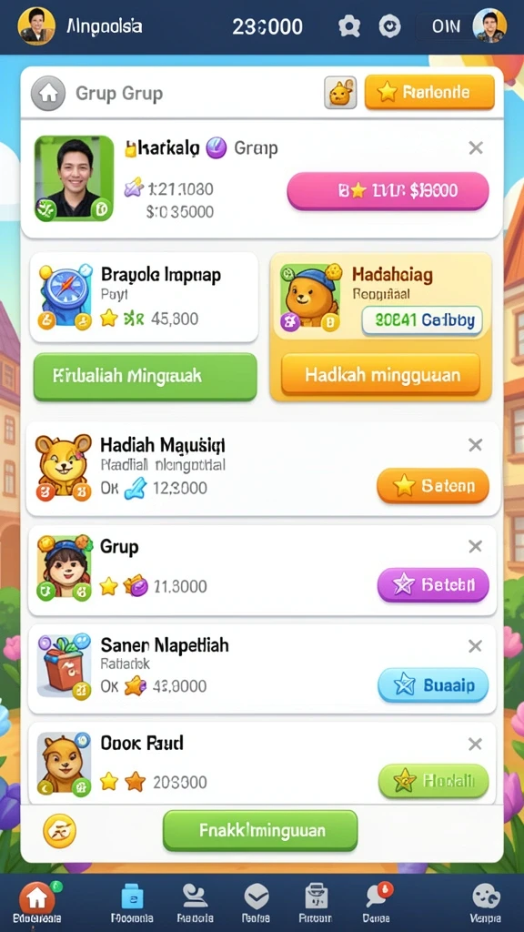 Gameplay seru dengan banyak tantangan menunggu Anda.
