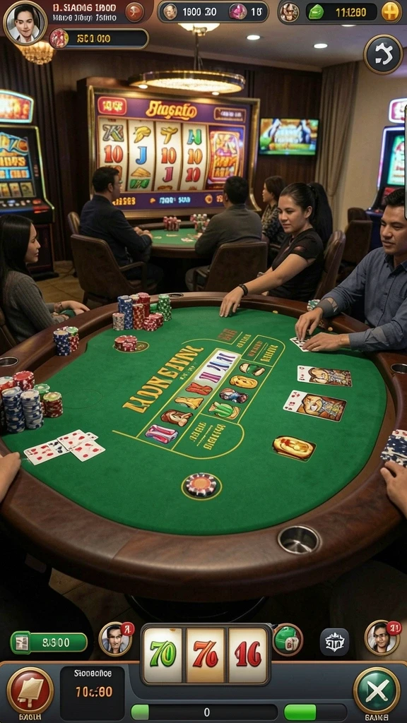 Fitur multiplayer yang memungkinkan bermain dengan teman.